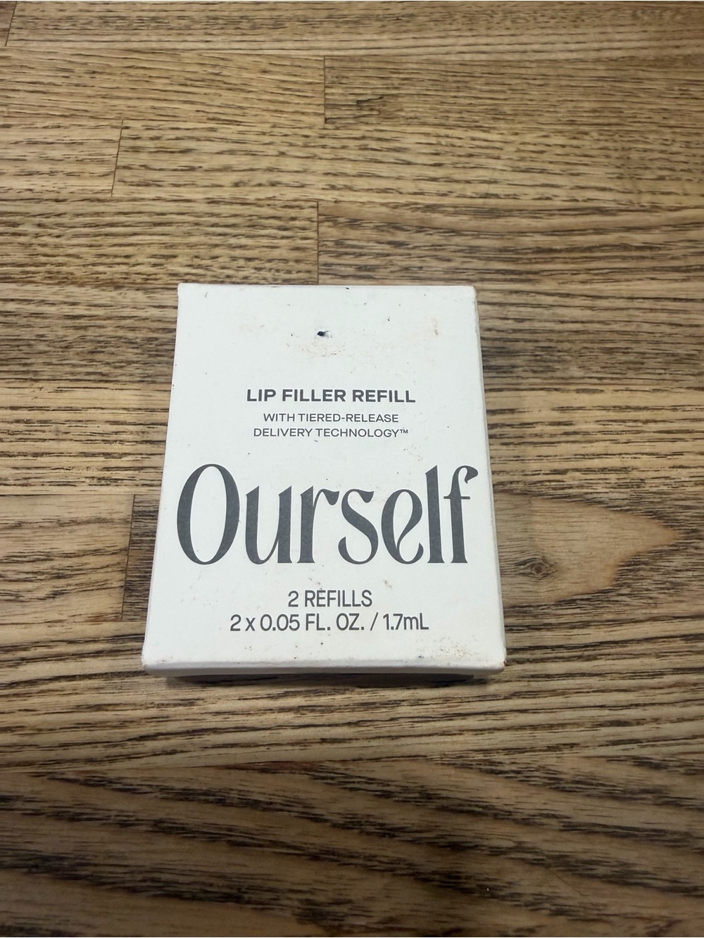 NIB Ourself Replenishing Lip Filler Refill 2-Pack (2 x 0.05 fl oz / 1.7mL)